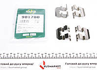 Планка супорта (заднього) прижимна (к-кт) Hyundai i40/Kia Rio III 11- (Akeb) FRENKIT 901780 UA62