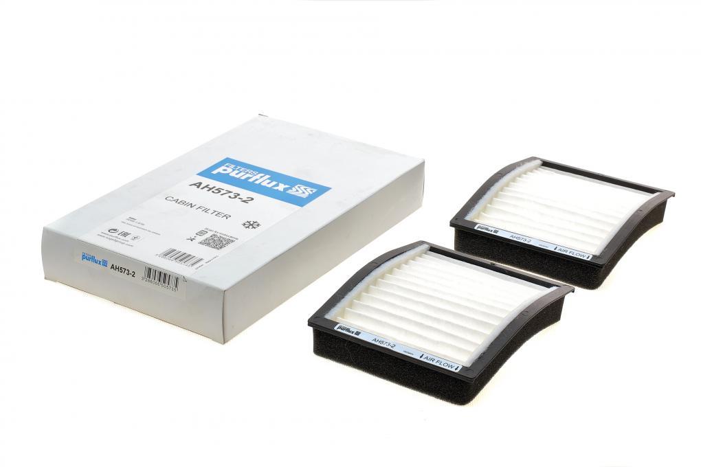 Фільтр салону BMW 3 (E36) 94-00 (к-кт 2шт.) PURFLUX AH573-2 UA62, фото 1