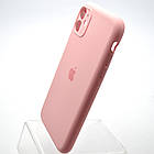 Силіконовий чохол накладка Silicon Case Full Camera для iPhone 11 Rose Pink, фото 4