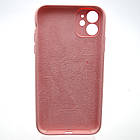 Силіконовий чохол накладка Silicon Case Full Camera для iPhone 11 Rose Pink, фото 2
