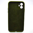 Силіконовий чохол накладка Silicon Case Full Camera для iPhone 11 Pine Forest Green, фото 2