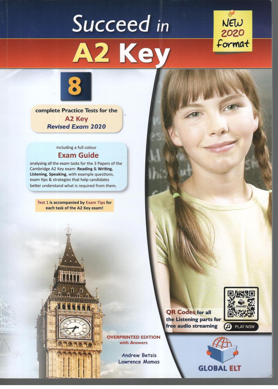 Книга Succeed A2 Key Practice Tests Teacher's Book Revised 2020 Exam