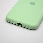Силіконовий чохол накладка Silicon Case Full Camera для iPhone 11 Pistachio, фото 5
