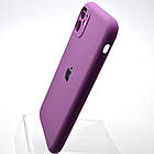 Силіконовий чохол накладка Silicon Case Full Camera для iPhone 11 Purple, фото 4