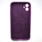 Силіконовий чохол накладка Silicon Case Full Camera для iPhone 11 Purple, фото 2