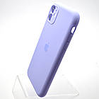 Силіконовий чохол накладка Silicon Case Full Camera для iPhone 11 Lilac, фото 4