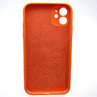 Силіконовий чохол накладка Silicon Case Full Camera для iPhone 11 Golden Orange, фото 2
