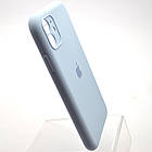 Силіконовий чохол накладка Silicon Case Full Camera для iPhone 11 Lilac Purple, фото 3