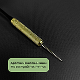 Дартс 45 см, дартс професійний, мішень із сизалю, 6 дротиків у наборі Hechpro (1818), фото 7