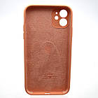Силіконовий чохол накладка Silicon Case Full Camera для iPhone 11 Begonia, фото 2