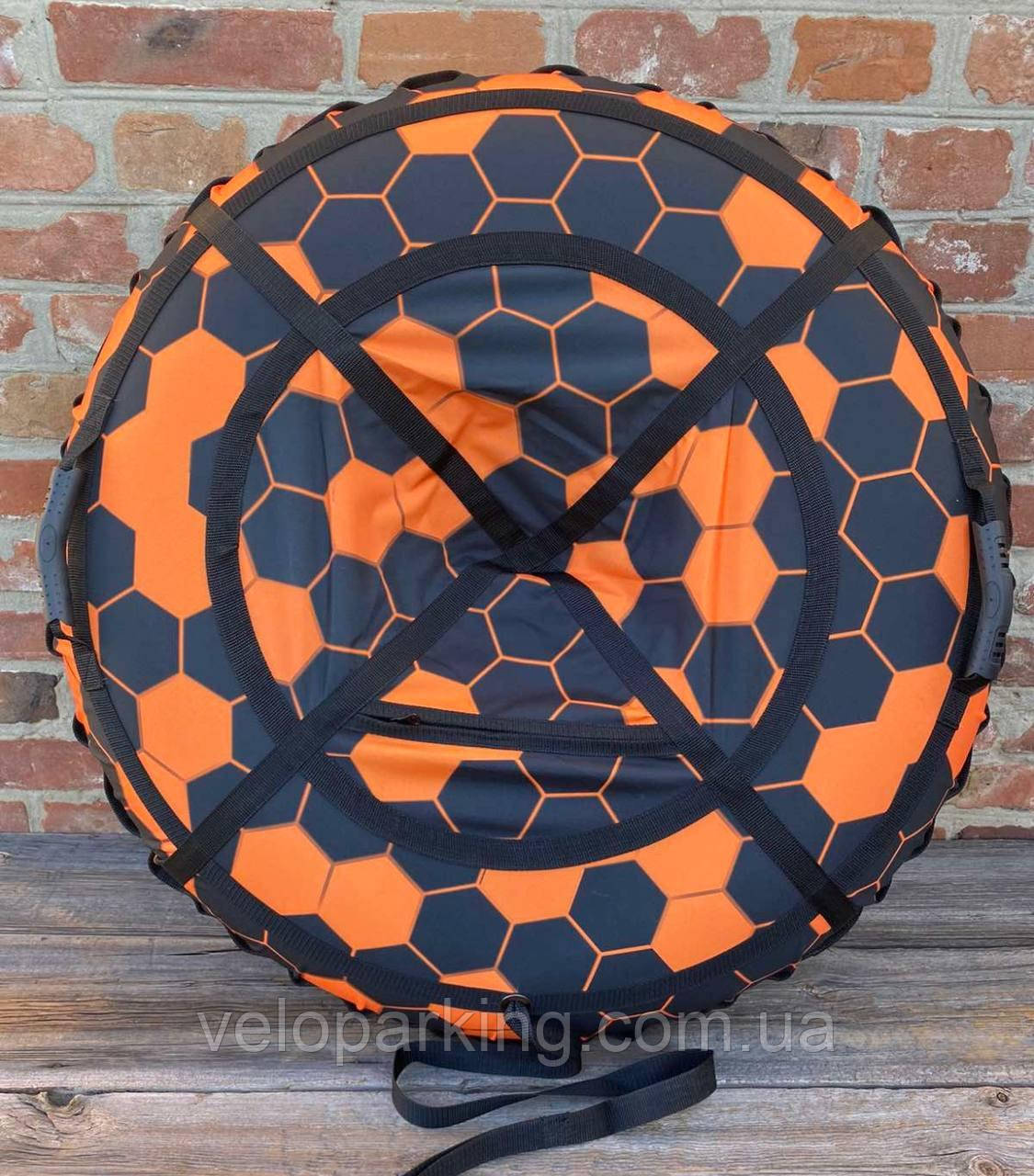 Тюбінг (ваташка) 120 см діаметр, з камерою та ручками, надувні санки new Україна 2024 сот