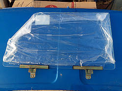 Скло опускное переднє праве ВАЗ 2104 2105 2107 пасажирське в передні двері нове з планкою склопідіймача