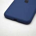 Силіконовий чохол накладка Silicon Case Full Camera для iPhone 11 Deep Sea Blue, фото 5