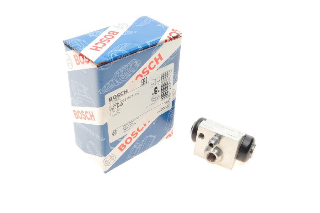 Циліндр гальмівний (задній) Citroen C1/Peugeot 107/Toyota Aygo 05- (d=17.46) BOSCH F 026 002 607 UA62, фото 1