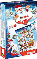 Адвент календар із пазлами та солодощами Kinder Mix Christmas Puzzle Advent Calendar 311г