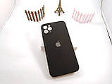 Чохол Silicone Case для Iphone 11 Pro Max чорний BLACK, силіконовий чохол для АйФОН 11 ПРО МАКС чорний, фото 5