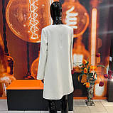 Сукня J.LONDON віскоза довгий рукав кишені 44 бежева, фото 6