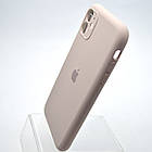 Силіконовий чохол накладка Silicon Case Full Camera для iPhone 11 Lavender Violet, фото 4