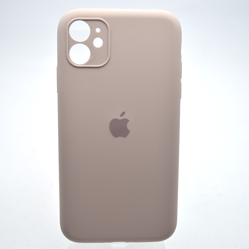 Силіконовий чохол накладка Silicon Case Full Camera для iPhone 11 Lavender Violet, фото 1