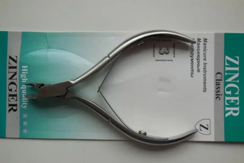 Кусачки для манікюру zinger округлі, фото 1