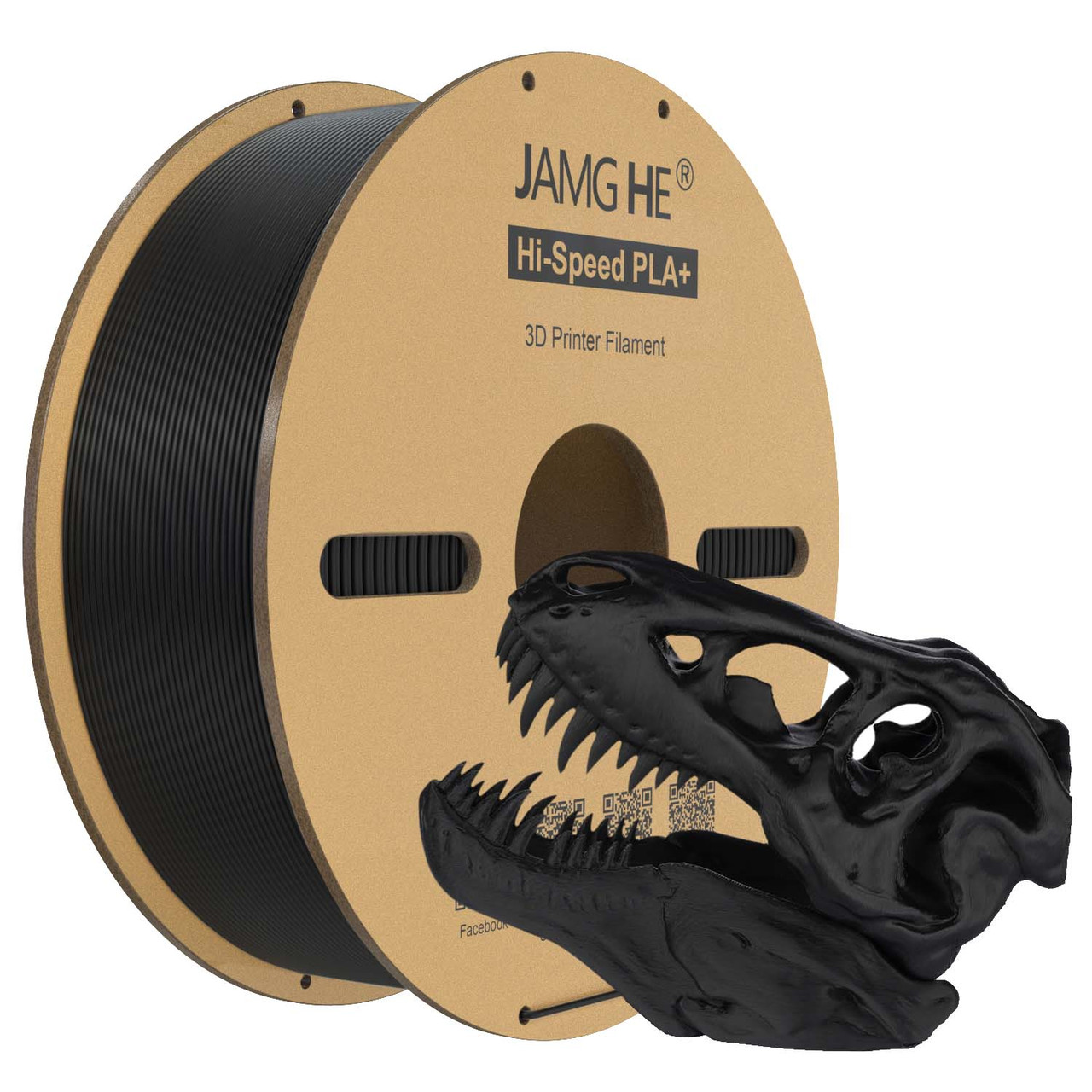 Пластик в котушці для швидкісного 3D друку Hi-Speed ​​PLA+ Jamg He 1,75 мм 1 кг