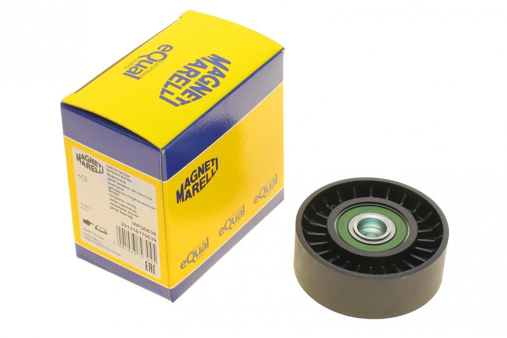 Ролик генератора Audi A4/A6/A8/Q7 2.7/3.0 TDI 03-15 (натяжний) (MPQ0639) MAGNETI MARELLI 331316170639 UA62, фото 1
