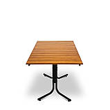 Стол для дачі "Ріо Плюс" Тік Металевий (120*80 см)  - Mix-Line, фото 7