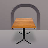 Стол для дачі "Ріо Плюс" Тік Металевий (120*80 см)  - Mix-Line, фото 2