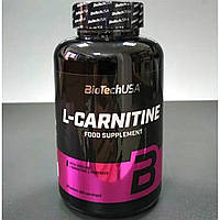 Л-карнитин BioTech L-Carnitine 1000мг 30 таб Лучший жиросжигатель для женщин и мужчин Vitaminka