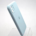 Силіконовий чохол накладка Silicon Case Full Camera для iPhone 11 New Sky Blue, фото 3