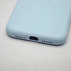 Силіконовий чохол накладка Silicon Case Full Camera для iPhone 11 New Sky Blue, фото 5