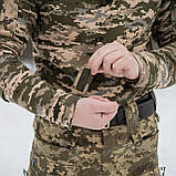 Тактична сорочка Ubacs(Убакс) 3-ох нитка з начосом (піксель), фото 8