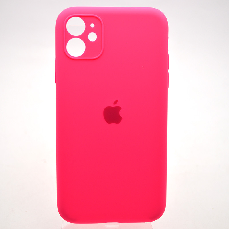 Силіконовий чохол накладка Silicon Case Full Camera для iPhone 11 Fluorescent Color, фото 1