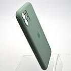 Силіконовий чохол накладка Silicon Case Full Camera для iPhone 11 Pine Needle Green, фото 3