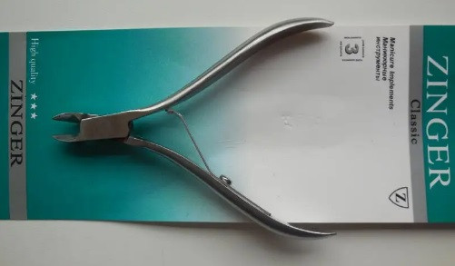 Кусачки для манікюру zinger 1 скоба, фото 1
