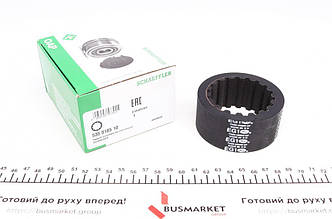 Муфта шківа генератора еластична VW T5 2.5 TDI 03-09/96/120/128kw INA 535 0185 10 UA62