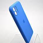Силіконовий чохол накладка Silicon Case Full Camera для iPhone 11 Mediterranean Blue, фото 3