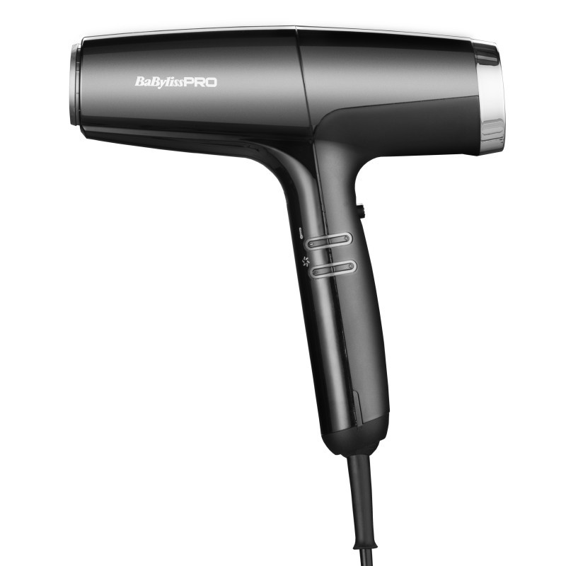 Фен для волосся BaByliss PRO Falco Black&Silver (BAB8550BE)