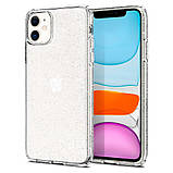 Чохол Spigen для iPhone 11 Liquid Crystal Glitter, Crystal Quartz (076CS27181), фото 4