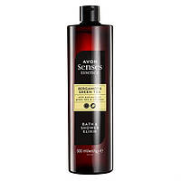 AVON SENSES ESSENCE 2-в-1 Засіб для прийняття ванни і душу «Бергамот і зелений чай» 500мл