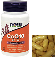 Коэнзим NOW CoQ10 60 мг 60 капс Vitaminka