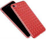 Чехол Baseus для iPhone SE 2022/ 2020/ 8/ 7, BV Weaving Case, Red (WIAPIPH8N-BV09), фото 2