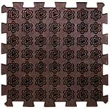 Акупунктурний масажний килимок Лотос 9 елементів, фото 9