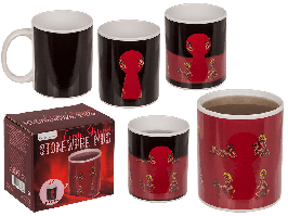 Чашка з термоефектом Stoneware Mug Comic Stripper, 300 мл - магічна чашка, що змінює колір!