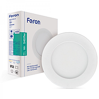 Светодиодный светильник Feron AL510-1 9W 4000K 540Lm 145*13.5мм (LED панель) белая круглая