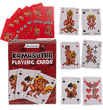 Гральні карти з позами з камасутри Kamasutra Playing Cards, 54 шт.
