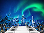 Самоклеюча плівка Oracal для залу, кухні, спальні з 3Д малюнком "Північне сяйво", фото 8