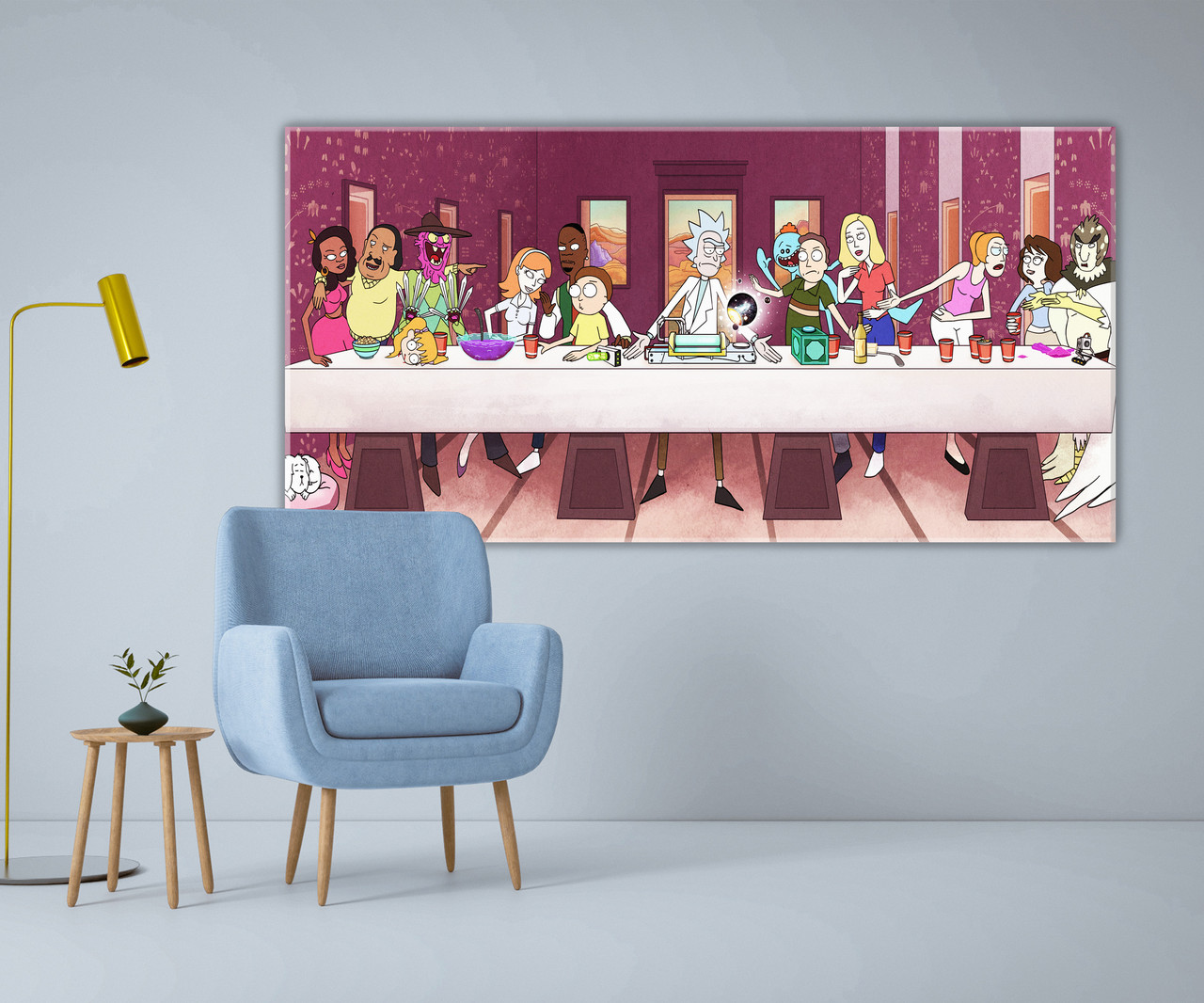 Яскрава картини на холсті Рік і Морті. Якість від виробника!, фото 1