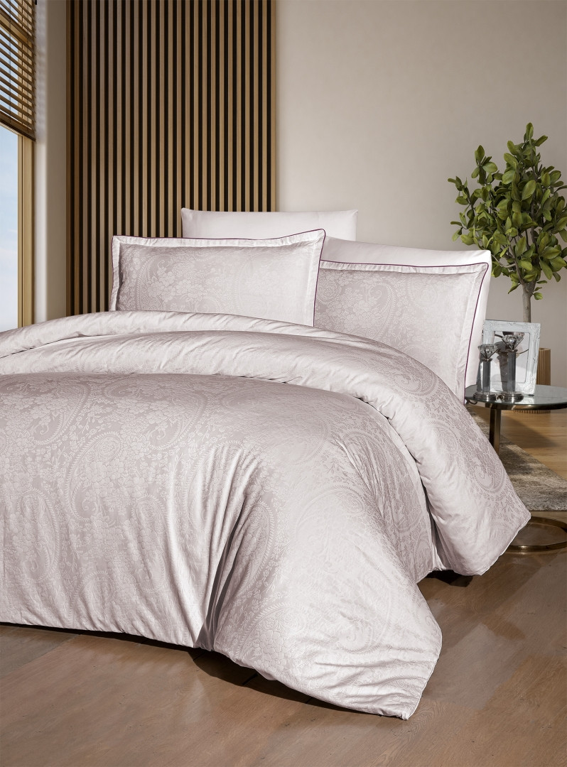 Постільна білизна La Romano Premium Satin 160×220 см сімейна Tracy Violet