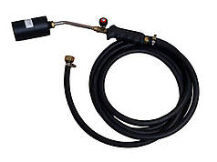 Універсальний газовий пальник Nurgaz NG 0600 для господарських та будівельних робіт, сопло 57 мм, шланг 4 м